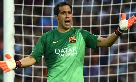 Claudio Bravo será baja tres semanas con Barcelona