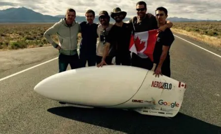 Bicicleta rompe récord mundial de velocidad