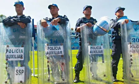 2 mil 500 policías participaron en operativo en el Cruz Azul-Pumas