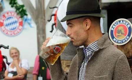 'Me gusta la cerveza bien fría': Guardiola