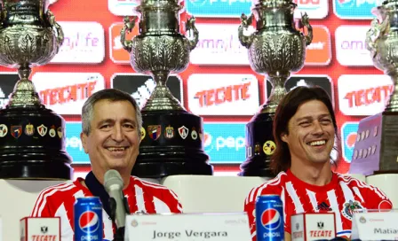 Vergara felicita a Almeyda 'a lo argentino'