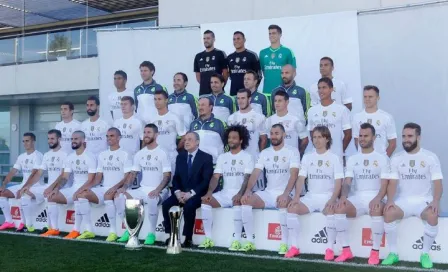 Real Madrid se toma fotografía oficial para campaña 2015-2016