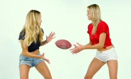 Supermodelos recrean famosas celebraciones de NFL