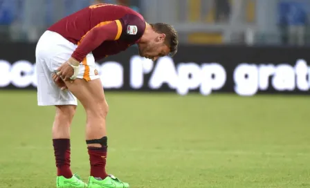 Roma pierde a Totti, Dzeko y Keita por lesión