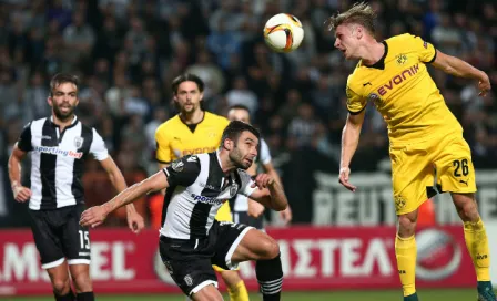 Dortmund saca empate de visitante contra el PAOK de Grecia