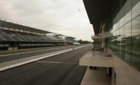 Circuito para GP de México, casi listo