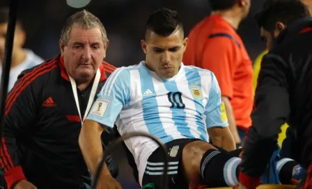 Agüero, hasta un mes fuera por lesión