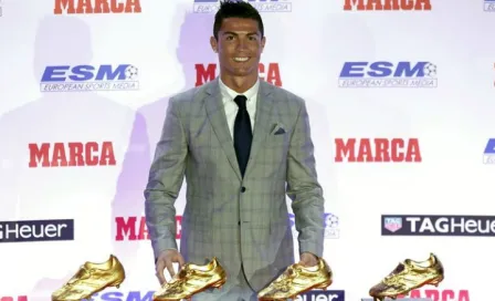 CR7 se convierte en el máximo ganador de la Bota de Oro