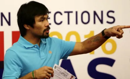 Pacquiao presenta candidatura al senado filipino