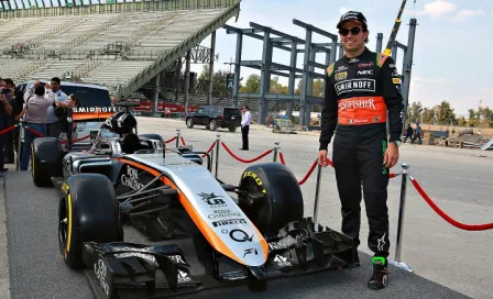  Checo Pérez ya cuenta con su garage en el AHR