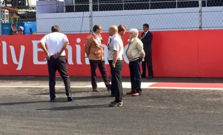 Bernie Ecclestone ya se encuentra en el AHR