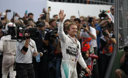 Nico Rosberg se corona en el GP de México