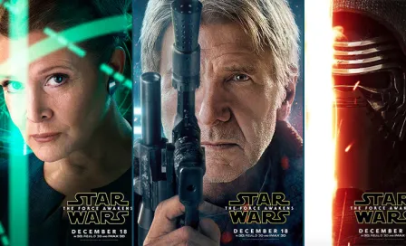 Revelan nuevos carteles de Star Wars, The Force Awakens