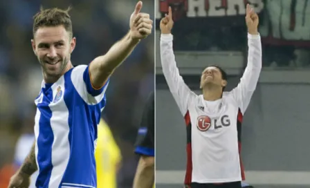 Chicharito y Layún, primeros mexicanos en marcar en mismo día de Champions