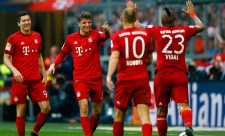 Bayern Munich vuelve a golear en la Bundesliga