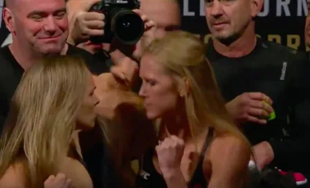 Ronda Rousey casi llega a los golpes con Holly Holm