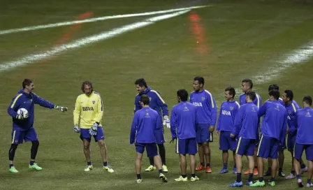 Boca tiene luminoso reconocimiento de cancha