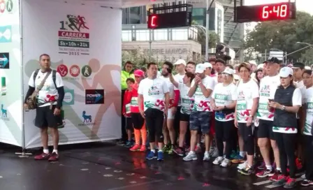 5 mil personas en la carrera "Moviendo a México por tu Salud" 