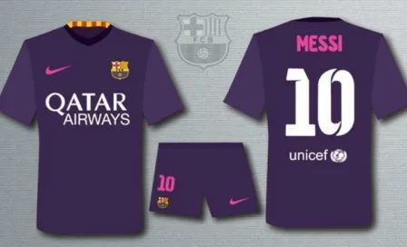 Filtran posible uniforme alternativo de Barcelona