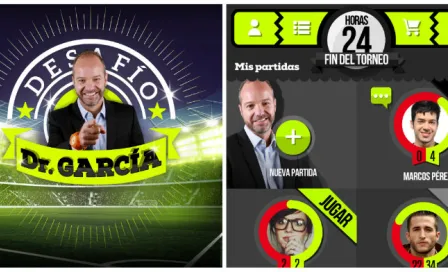 'Desafío Dr. García', la app para conocedores del futbol