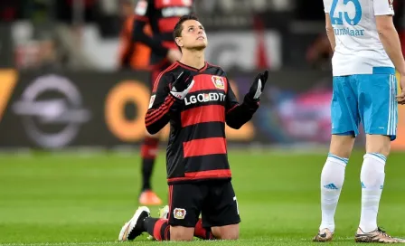 Chicharito, jugador del mes en Bundesliga