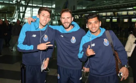 Porto presume a sus mexicanos en viaje a Londres