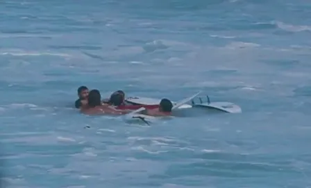 Surfistas salvan la vida de un colega en Hawai