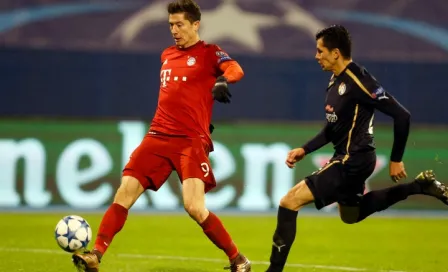 Doblete de Lewandowski despide al Zagreb de Champions