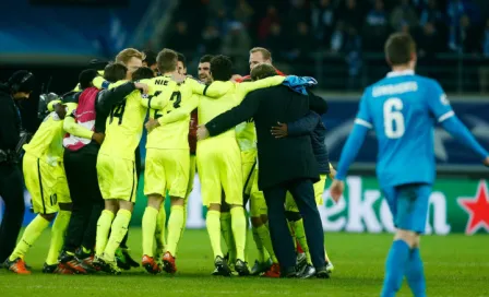 Gent quita invicto al Zenit y avanza en Champions 