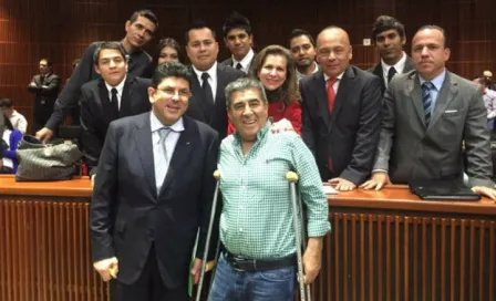 Carlos Reinoso visita Cámara de Diputados 