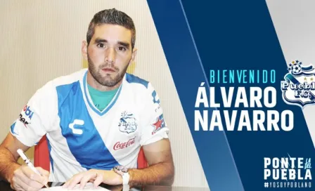 Álvaro Navarro, nuevo jugador del Puebla