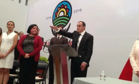 Cuauhtémoc Blanco toma posesión como alcalde de Cuernavaca