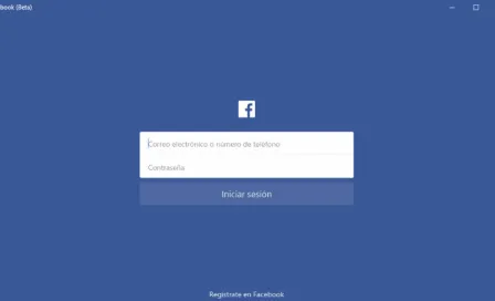 Facebook lanza aplicación Beta para Windows 10