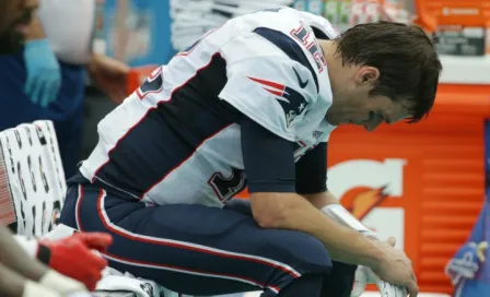 Tom Brady sufre esguince en el tobillo