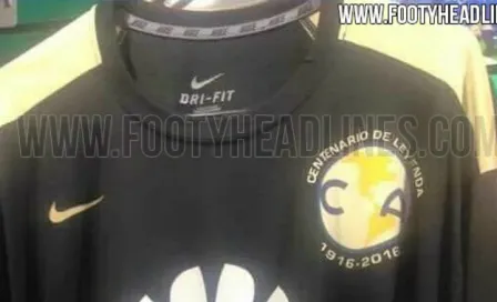 Filtran posible jersey de visitante del centenario del América