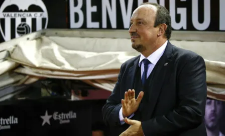 Rafa Benítez desea suerte a Zidane