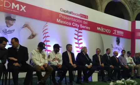 Presentan partidos de MLB en la Ciudad de México