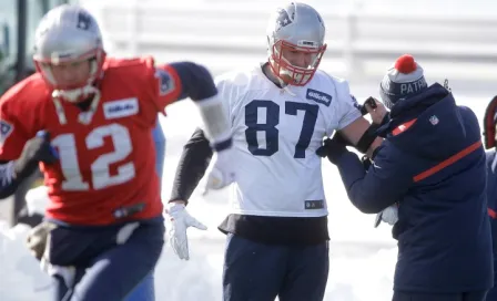 Gronkowski se pierde última práctica de Patriotas