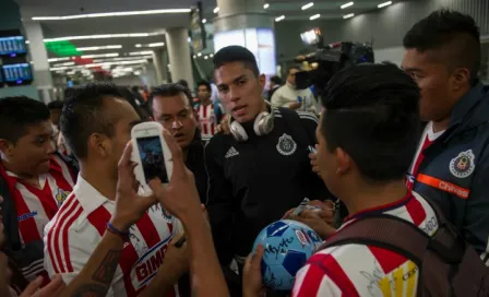 Chivas tiene cálido recibimiento en la Ciudad de México