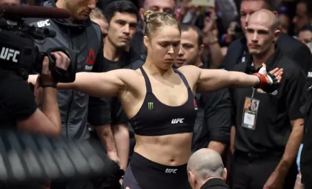 Ronda Rousey es captada entrenando lucha libre