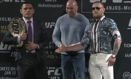 McGregor, al estilo de El Chapo en careo de UFC