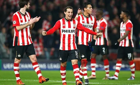 Guardado logra tres asistencias y Moreno doblete con PSV