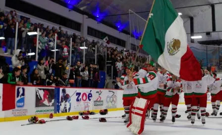 México obtiene el Oro en Mundial de Hockey sobre hielo