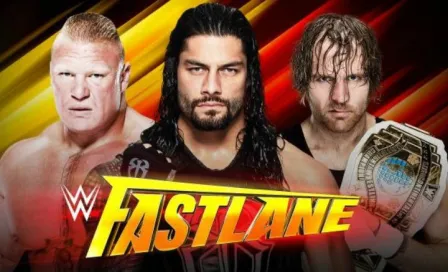 Reigns se enfrentará a Lesnar y Ambrose en FastLane