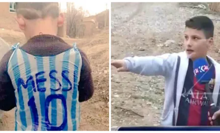 Habrían hallado al niño con 'camiseta' de Messi