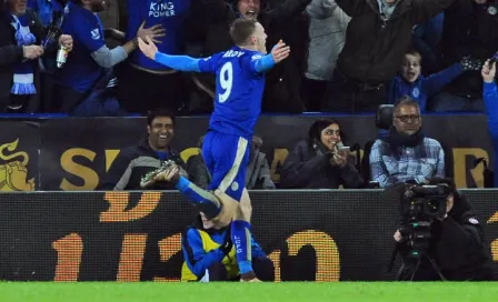 Jamie Vardy renueva con Leicester hasta 2019