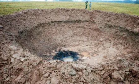 Hombre fallece a causa de caída de meteorito