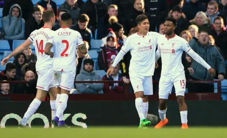 Liverpool humilla de visitante al Aston Villa