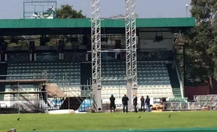 Estadio Zoque, maltratado por visita del Papa