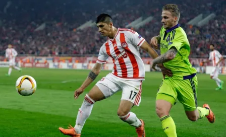 Pulido y Olympiacos quedan fuera de Europa League